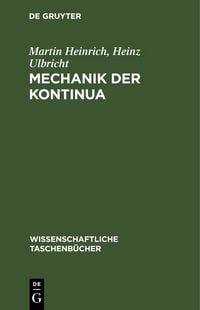 Produktbild: Mechanik der Kontinua