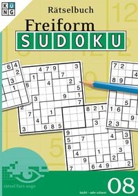 Produktbild: Freiform-Sudoku 08 Rätselbuch