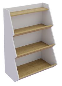 Produktbild: Holz Kinderregal B&uuml;cherregal Kinder Regal Malusa