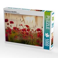 Produktbild: CALVENDO Puzzle Mohnblumen im Abendlicht | 1000 Teile Lege-Gr&ouml;&szlig;e 64x48cm Foto-Puzzle f&uuml;r gl&uuml;ckliche Stunden