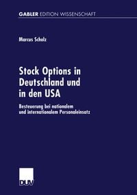 Produktbild: Stock Options in Deutschland und in den USA