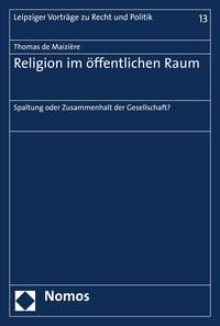 Produktbild: Religion im &ouml;ffentlichen Raum