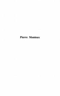 Produktbild: Pierre Monteux