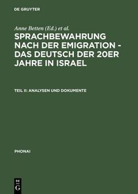 Produktbild: Analysen und Dokumente