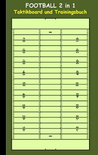 Produktbild: Football 2 in 1 Taktikboard und Trainingsbuch