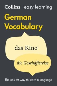 Produktbild: Easy Learning German Vocabulary