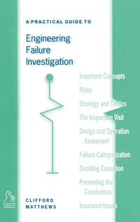 Produktbild: A Practical Guide to Engineering Failure Investigation