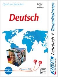 Produktbild: ASSiMiL Il Tedesco - Deutschkurs in italienischer Sprache - Audio-Sprachkurs - Niveau A1-B2