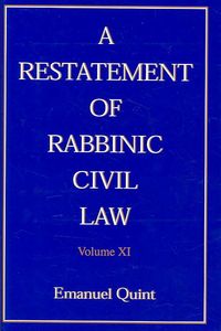 Produktbild: Restatement Of Rabbinic Civil
