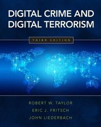Produktbild: Taylor, R: Digital Crime and Digital Terrorism