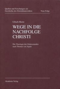 Produktbild: Wege in die Nachfolge Christi
