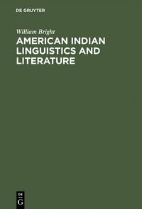 Produktbild: American Indian Linguistics and Literature