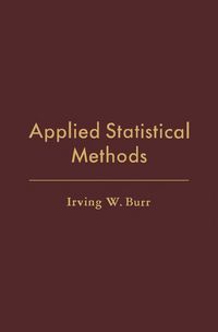 Produktbild: Applied Statistical Methods
