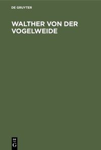 Produktbild: Walther von der Vogelweide
