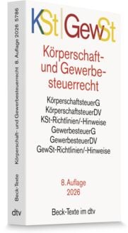 Produktbild: K&ouml;rperschaftsteuerrecht / Gewerbesteuerrecht
