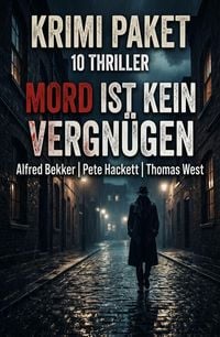 Produktbild: Krimi Paket 10 Thriller: Mord ist kein Vergn&uuml;gen