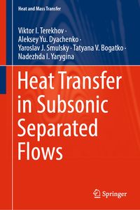 Produktbild: Heat Transfer in Subsonic Separated Flows