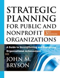Bild vom Artikel Strategic Planning for Public and Nonprofit Organizations vom Autor John M. Bryson