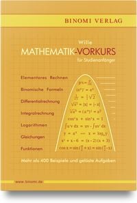 Produktbild: Mathematik-Vorkurs für Studienanfänger