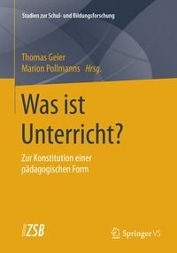 Produktbild: Was ist Unterricht?