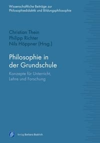 Produktbild: Philosophie in der Grundschule