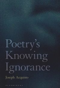 Produktbild: Poetry's Knowing Ignorance