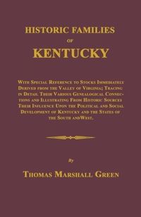 Produktbild: Historic Families of Kentucky