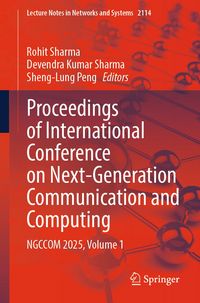 Produktbild: Proceedings of International Conference on Next-Generation Communication and Computing