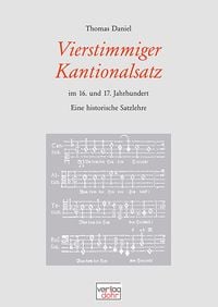 Produktbild: Vierstimmiger Kantionalsatz im 16. und 17. Jahrhundert