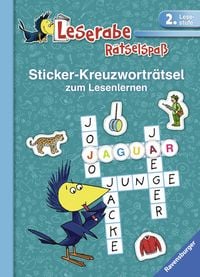 Bild vom Artikel Leserabe: Sticker-Kreuzworträtsel zum Lesenlernen (2. Lesestufe), türkis vom Autor Anne Johannsen
