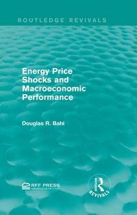 Produktbild: Energy Price Shocks and Macroeconomic Performance
