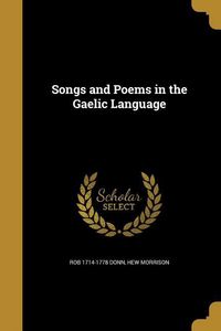 Produktbild: Songs and Poems in the Gaelic Language