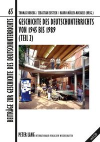 Produktbild: Geschichte des Deutschunterrichts von 1945 bis 1989 (Teil 2)