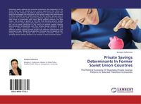 Produktbild: Private Savings Determinants In Former Soviet Union Countries