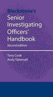 Produktbild: Blackstone's Senior Investigating Officer's Handbook