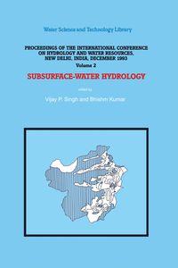 Produktbild: Subsurface-Water Hydrology