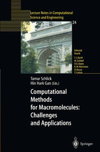 Produktbild: Computational Methods for Macromolecules: Challenges and Applications