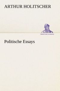 Produktbild: Politische Essays