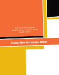 Produktbild: Technical Communication: Pearson New International Edition