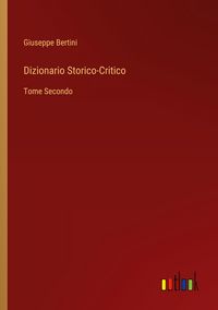 Produktbild: Dizionario Storico-Critico