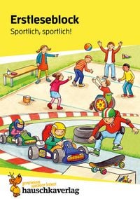 Produktbild: Lesen lernen 1. Klasse f&uuml;r Jungen und M&auml;dchen - Sportlich, sportlich!