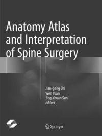 Produktbild: Anatomy Atlas and Interpretation of Spine Surgery