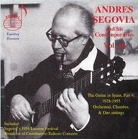 Produktbild: Segovia und seine Zeitgenossen Vol. 16