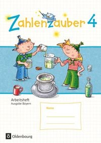 Produktbild: Zahlenzauber - Mathematik f&uuml;r Grundschulen - Ausgabe Bayern 2014 - 4. Jahrgangsstufe