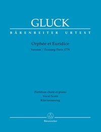 Produktbild: Orph&eacute;e et Euridice (Pariser Fassung 1774), Klavierauszug