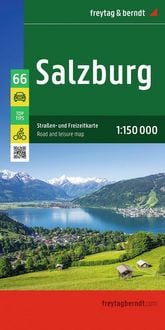 Produktbild: freytag & berndt Stra&szlig;enkarte Salzburg 1:150.000