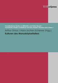 Produktbild: Kulturen des Manuskriptzeitalters