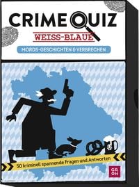 Produktbild: Crime Quiz - Wei&szlig;-blaue Mords-Geschichten und Verbrechen