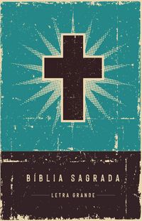 Produktbild: B&iacute;blia Retr&ocirc; Turquesa, NVI, Letra Grande