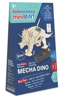 Produktbild: Fischertechnik 579978 - miniMINT, Mecha Dino, Technik-Holzbausatz ab 8 Jahren